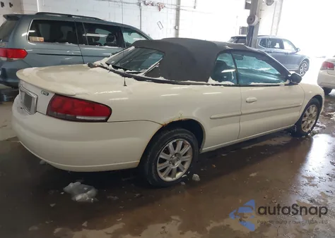 2005 Chrysler Sebring Gtc из США, поврежденный, VIN 1C3EL75R85N579685